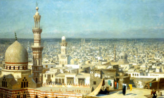 Вид на Каир, (холст, масло), Жером, Жан Леон (1824-1904)