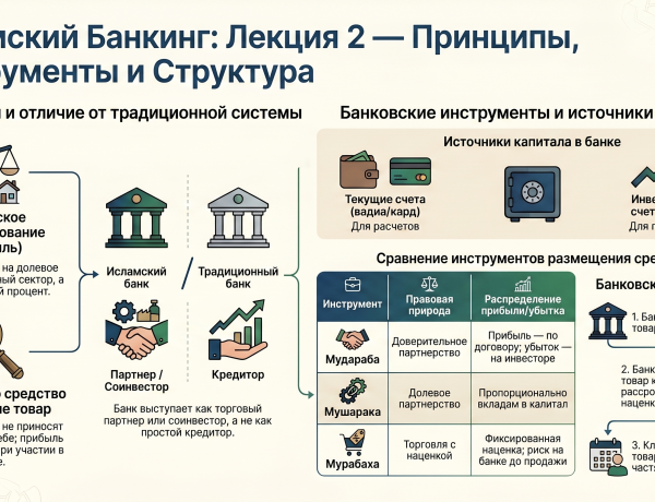 Экономика совести: как принципы фикха VIII века решают проблемы финансового пузыря XXI века